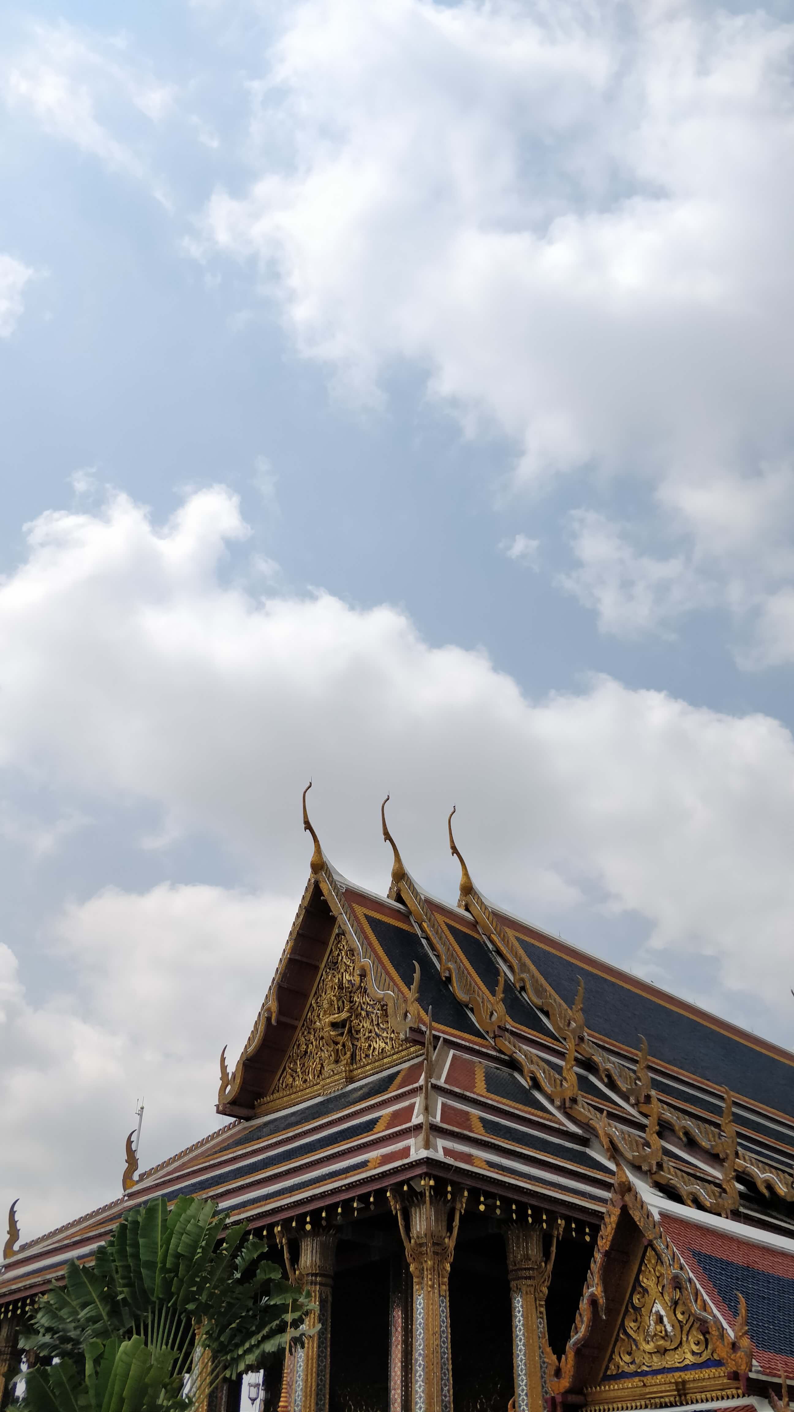 Thai temple rooftop